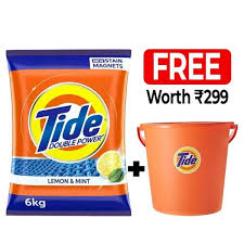 TIDE DETERGENT 4+1 FREE BUCKET